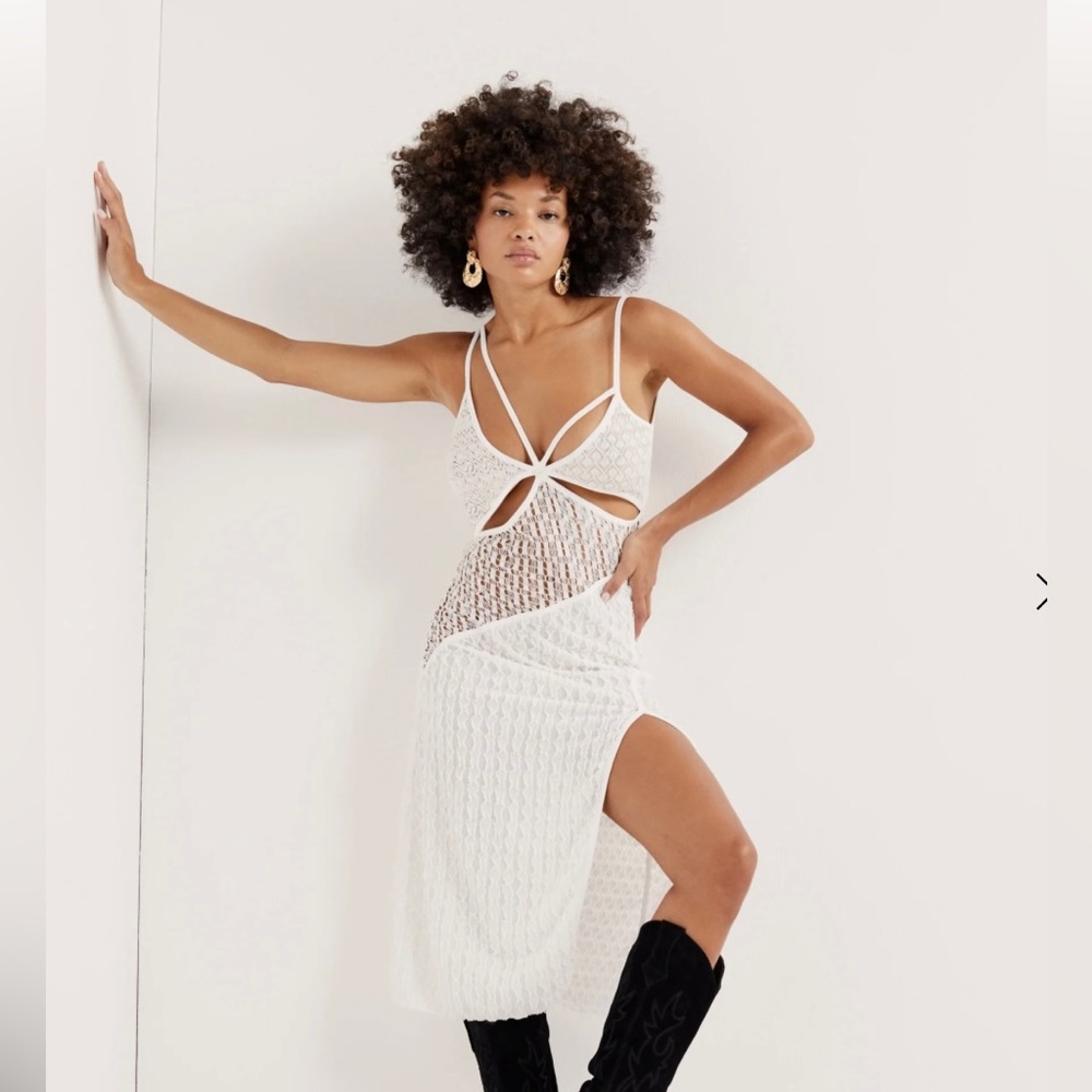 For Love & Lemons Tracy Midi Dress